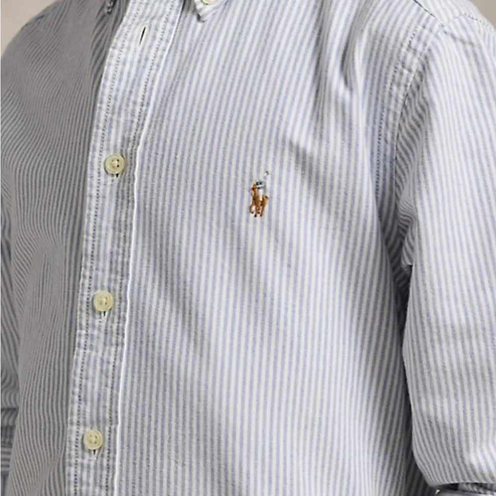 Ralph Lauren Striped Cotton Oxford Shirt - Picture 2 of 5